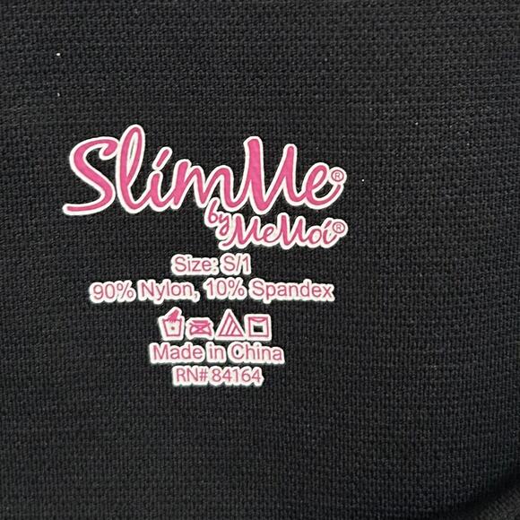 NIP SlimMe by MeMoi Black Sexy High-waisted Shaping Thong. Size S. - Picture 7 of 7